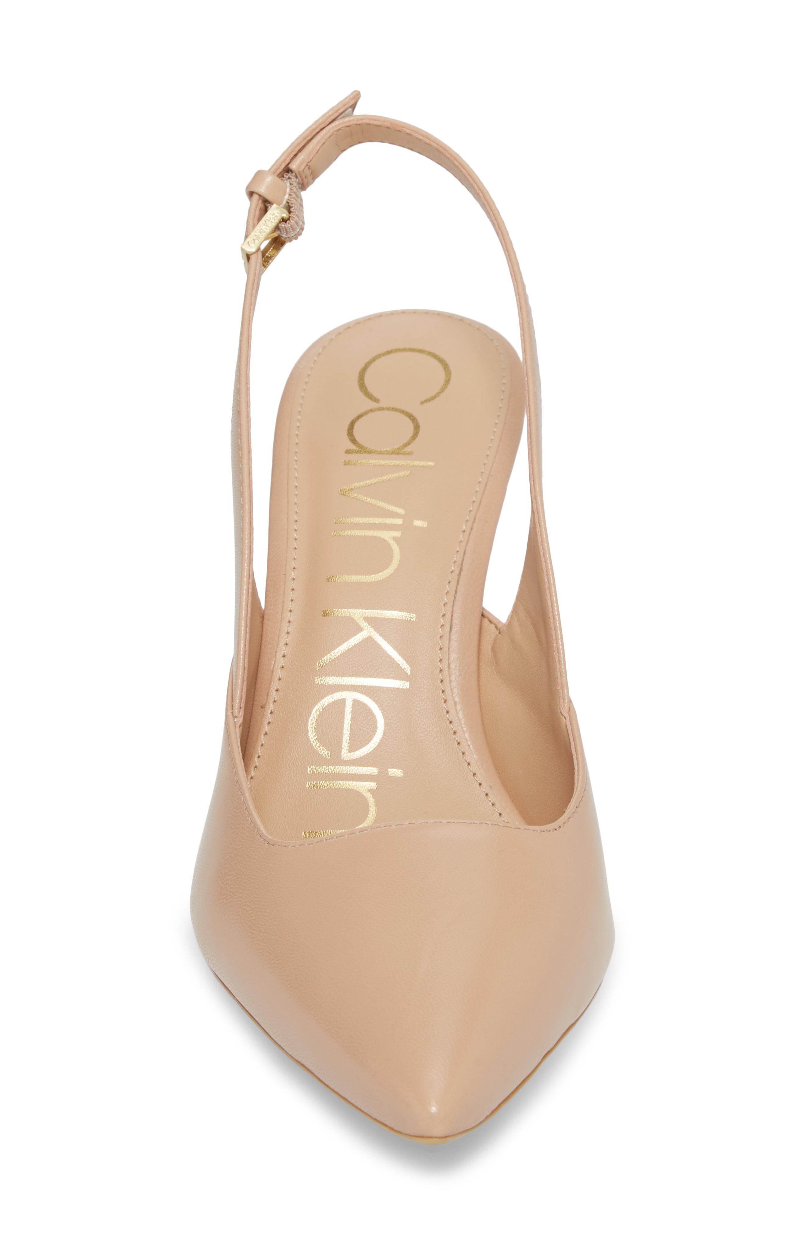 calvin klein rielle slingback pump