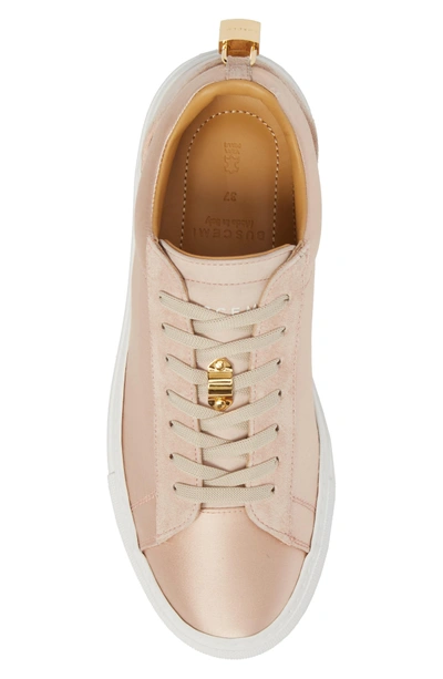 Shop Buscemi Tennis Lock Sneaker In Dusty Pink