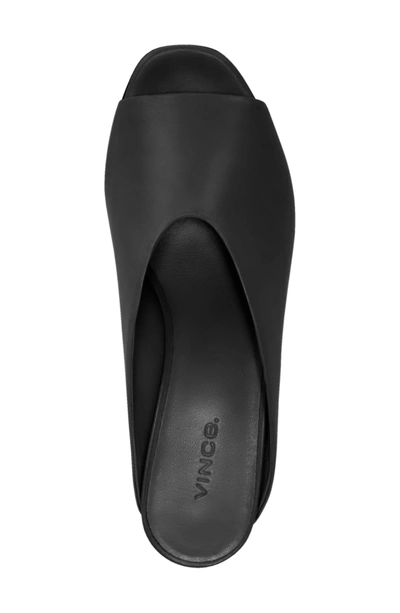 Shop Vince Cachet Sandal In Black Siviglia Calf