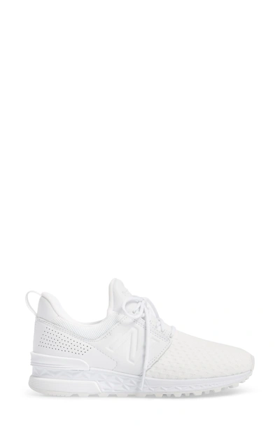 Shop New Balance 574 Sport Decon Fresh Foam Sneaker In White