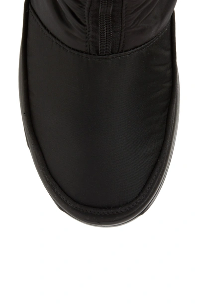 Shop Pajar Toboggan 2 Faux Fur Trim Insulated Waterproof Boot In Black Fabric