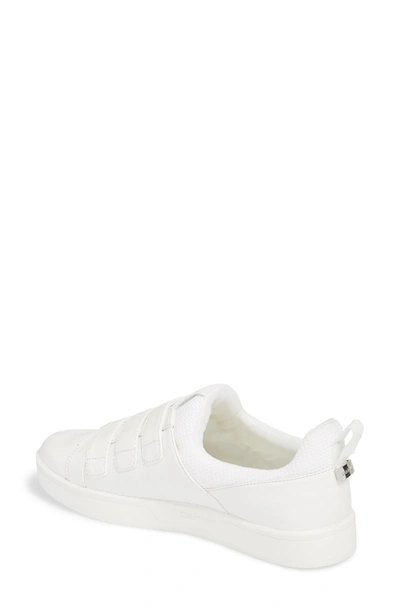 Shop Calvin Klein Irah Sneaker In White Leather