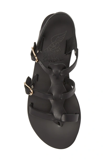 Shop Ancient Greek Sandals T-strap Sandal In Black