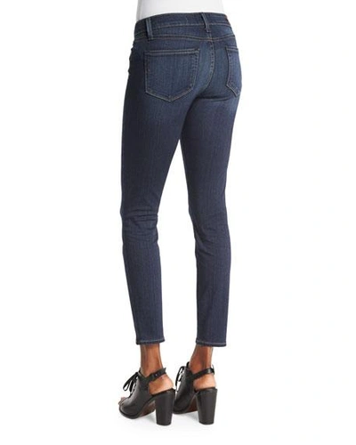 Shop Paige Verdugo Ultra-skinny Ankle Jeans, Nottingham In Blue