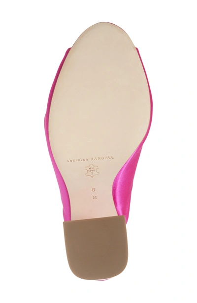 Shop Loeffler Randall Laurel Slide Sandal In Fuchsia