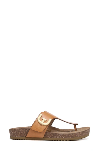 Shop Sam Edelman Olga Sandal In Natural Tan Leather