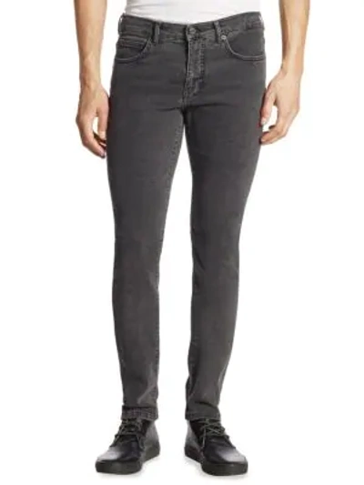Shop Mcq By Alexander Mcqueen Swallow Strummer Jeans In Grey
