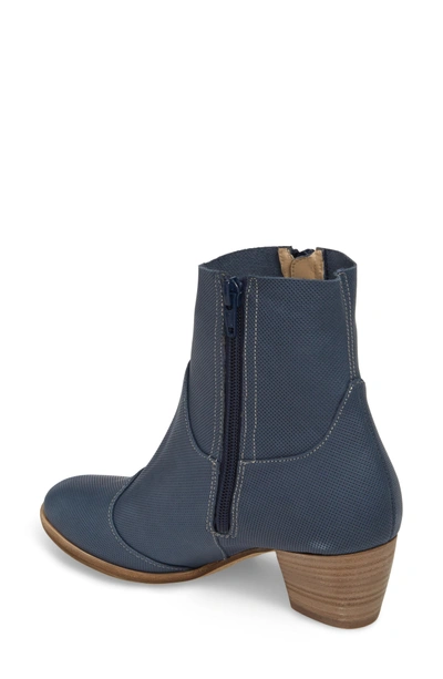 Shop Amalfi By Rangoni Robin Bootie In Blue Leather