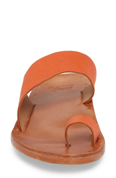 Shop Beek Finch Sandal In Orange/ Tan