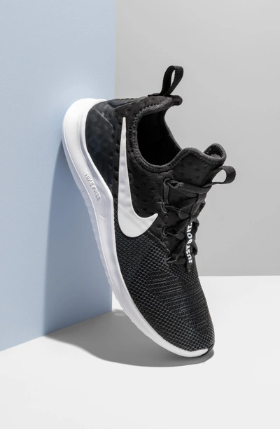 Shop Nike Free Tr8 Training Shoe In White/ Black