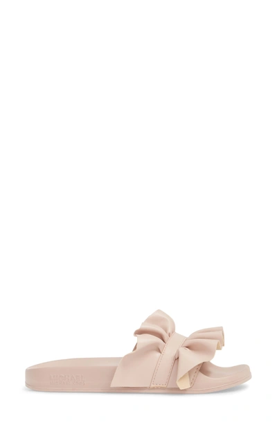 Shop Michael Michael Kors Bella Sport Slide In Soft Pink