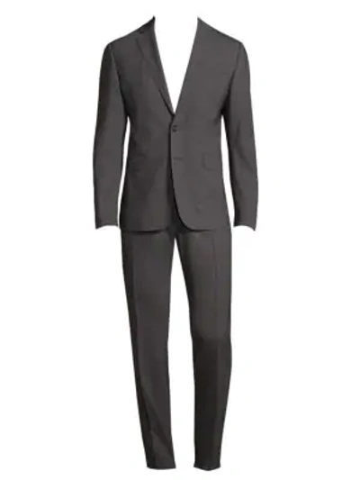 Shop Dsquared2 Men's Paris' Two-piece Suit In Dark Grey