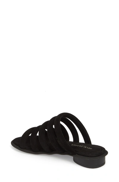 Shop Kelsi Dagger Brooklyn Saga Strappy Slide Sandal In Black