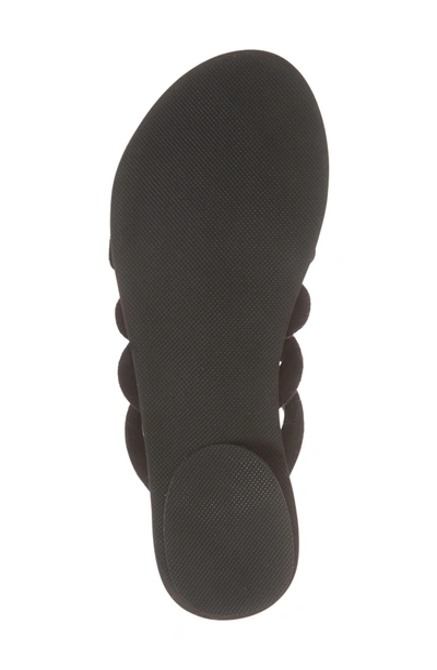 Shop Kelsi Dagger Brooklyn Saga Strappy Slide Sandal In Black