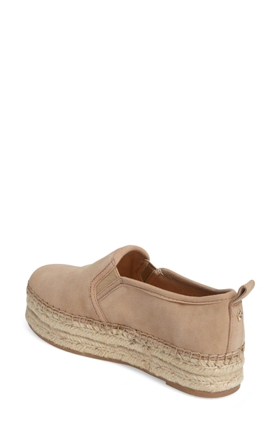 Shop Sam Edelman 'carrin' Espadrille Flat In Oatmeal Suede