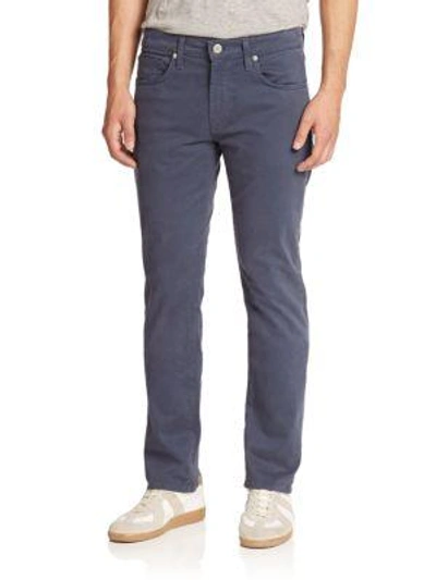 Shop J Brand Woven Straight Pants In Spectrum