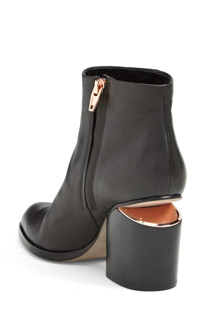 Shop Alexander Wang Gabi Bootie In Black Leather