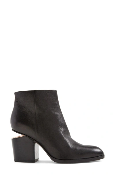 Shop Alexander Wang Gabi Bootie In Black Leather