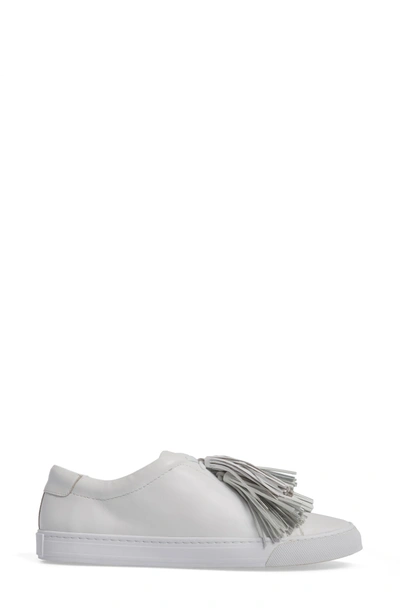 Shop Loeffler Randall Logan Sneaker In Optic White