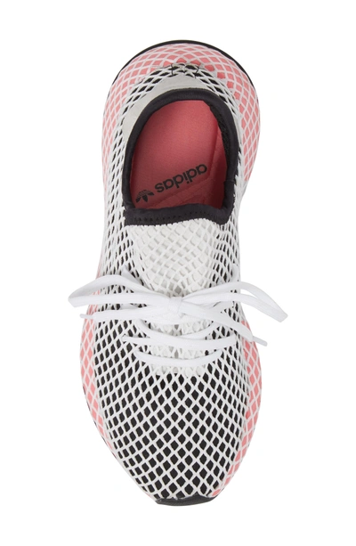 Shop Adidas Originals Deerupt Runner Sneaker In Core Black/ Core Black