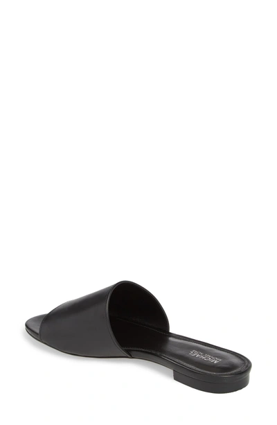 Shop Michael Michael Kors Shelly Slide Sandal In Black