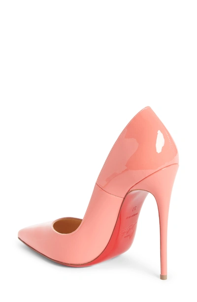 Shop Christian Louboutin 'so Kate' Pointy Toe Pump In Charlotte Pink