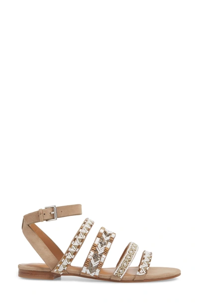 Shop Rebecca Minkoff Leila Strappy Sandal In Aztec Multi Suede