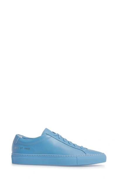 Shop Common Projects Original Achilles Sneaker In Cadet Blue