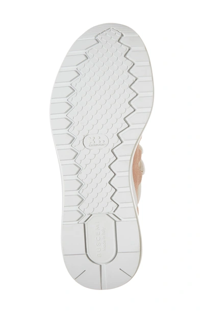 Shop Buscemi Run 1 Cutout Sneaker In Fog/ White