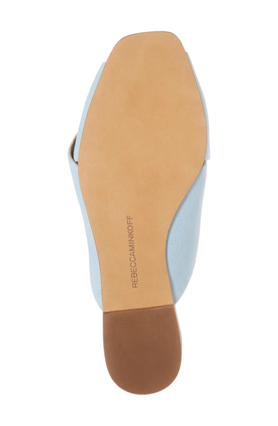 Shop Rebecca Minkoff Anden Slide Sandal In Cloud Suede