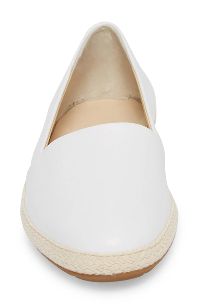 Shop Paul Green Roxy Espadrille In White Leather