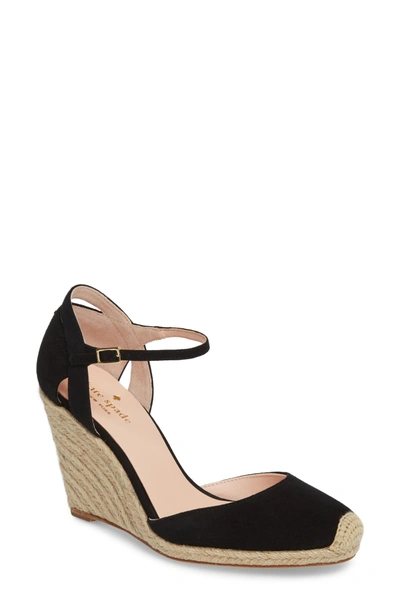 Giovanna Espadrille Wedge In Black