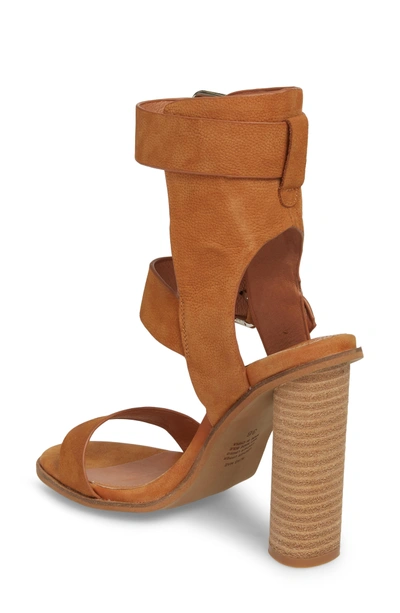 Shop Alias Mae Abeba Block Heel Sandal In Tan Leather