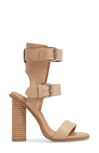 Shop Alias Mae Abeba Block Heel Sandal In Natural Leather