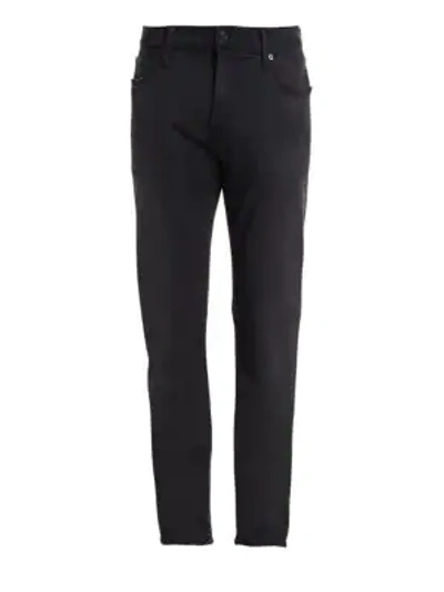 Shop 7 For All Mankind Slimmy Luxe Sport Slim-fit Jeans In Storm Shad