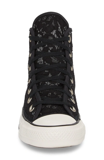 Converse Chuck Taylor All Star Lace High-top Sneaker In Black/ White |  ModeSens