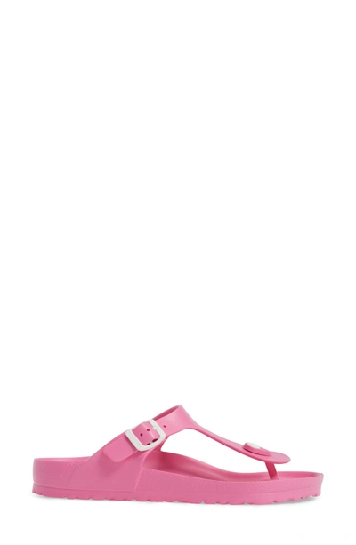 Shop Birkenstock Essentials - Gizeh Flip Flop In Neon Pink