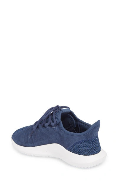 Shop Adidas Originals Tubular Shadow Sneaker In Noble Indigo/ Noble Indigo