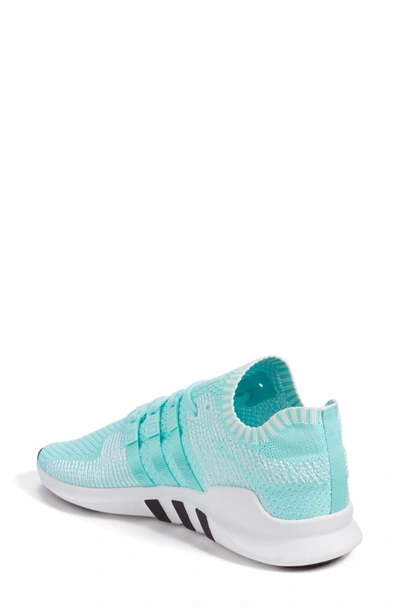 Shop Adidas Originals Eqt Support Adv Sneaker In Energy Aqua/ Energy Aqua