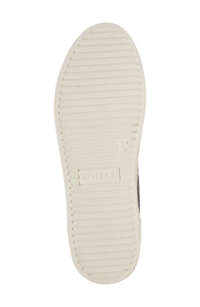 Shop Jslides Hilo Platform Slip-on Sneaker In Navy Knit