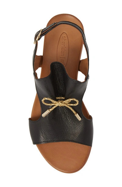 Shop Sheridan Mia Tai Sandal In Black Leather