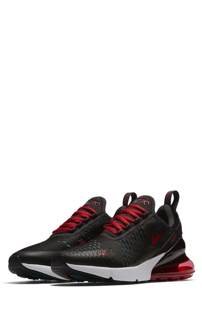Shop Nike Air Max 270 Sneaker In Oil Grey/ Speed Red