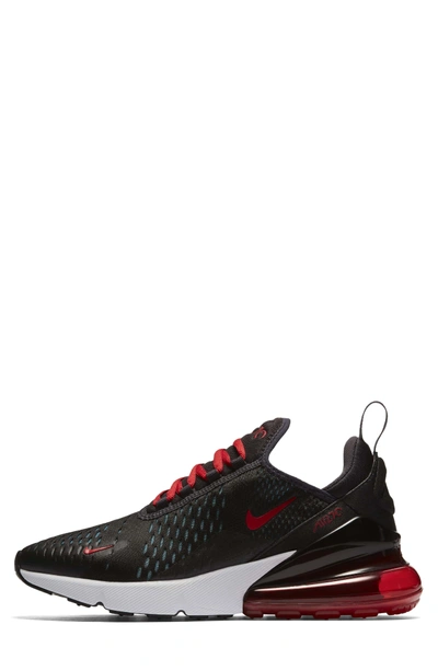 Shop Nike Air Max 270 Sneaker In Oil Grey/ Speed Red