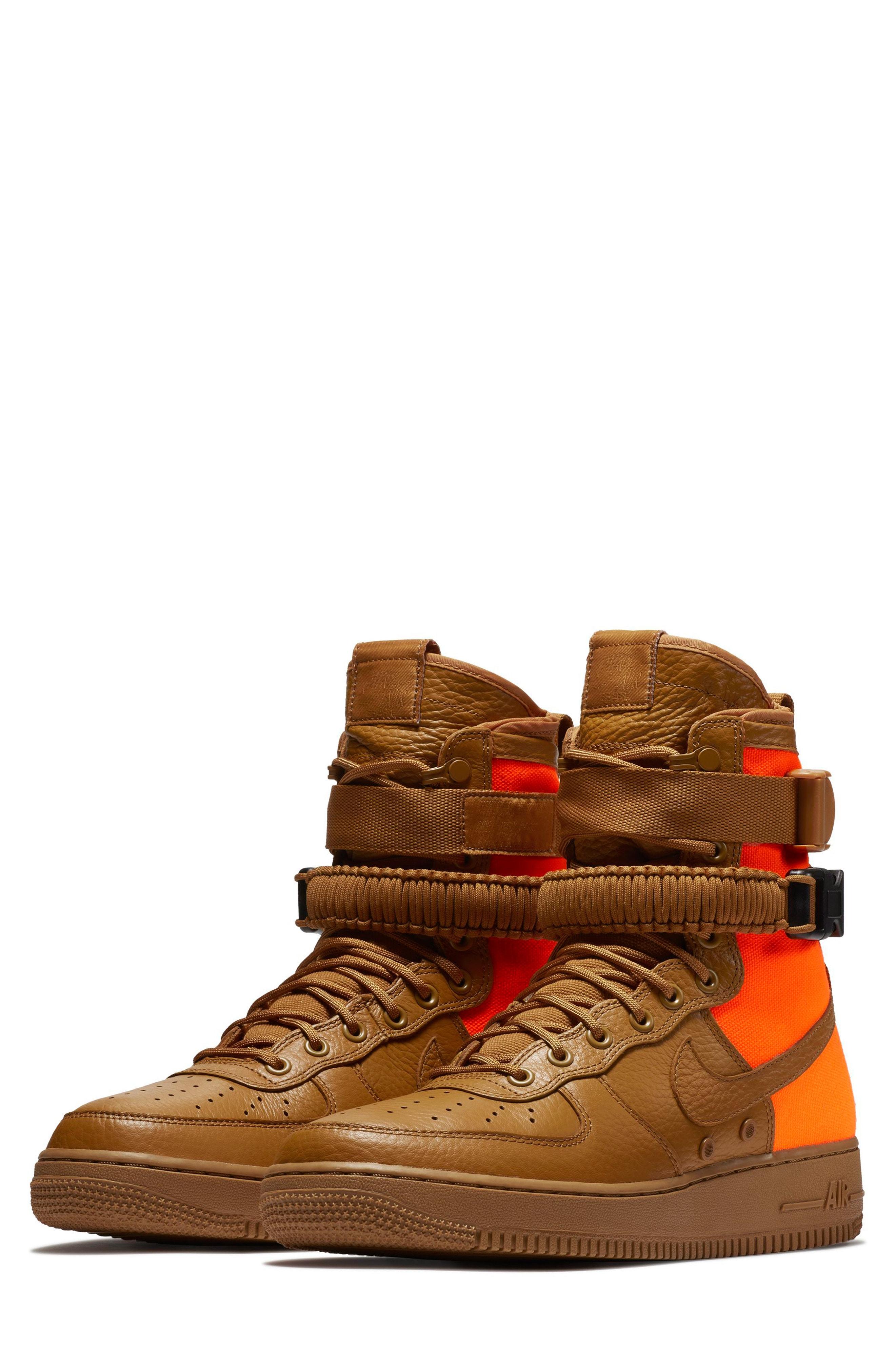 nike sf air force 1 high desert ochre