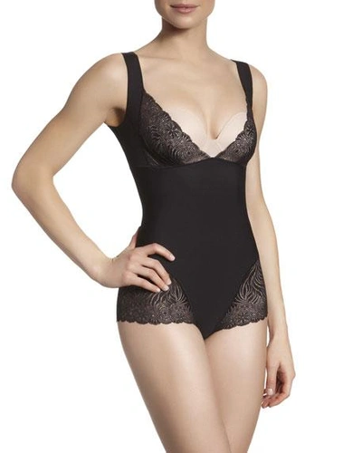 Shop Simone Perele Top Model Body Shaper In Black