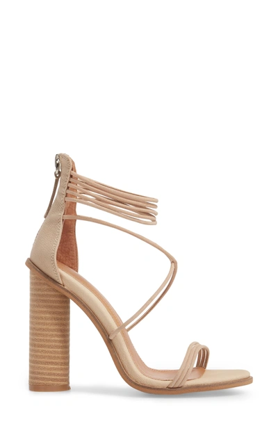 Shop Alias Mae Aflux Tall Strappy Sandal In Natural Leather