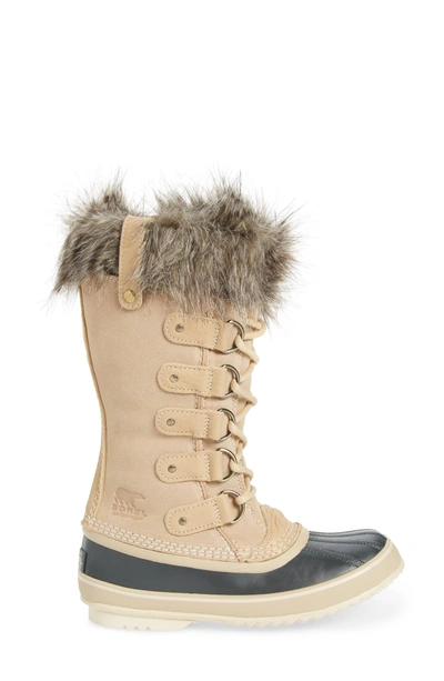 Shop Sorel 'joan Of Arctic' Waterproof Snow Boot In Oatmeal/ Winter
