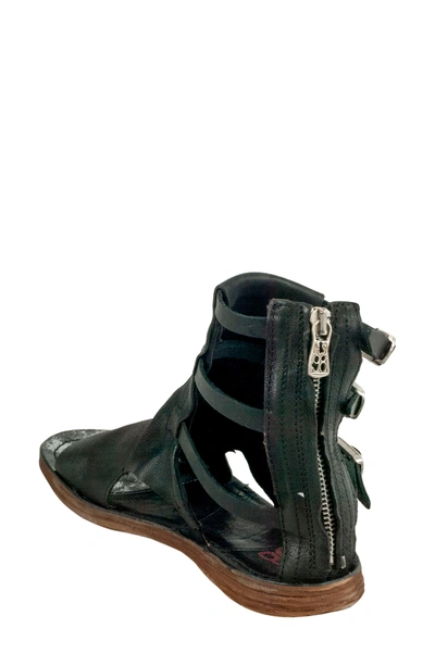 Shop As98 Ryde Sandal In Black Leather