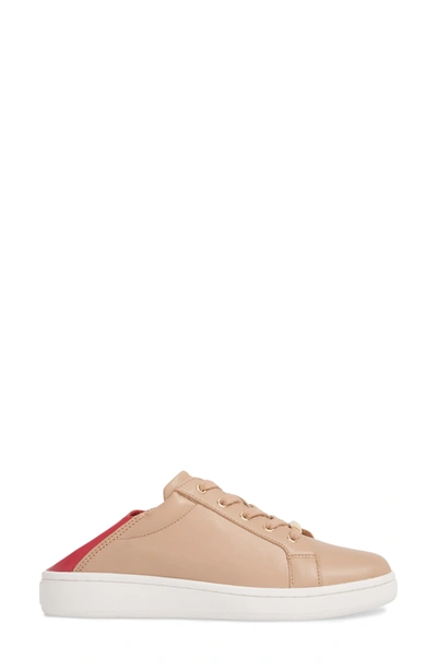Shop Calvin Klein Danica Convertible Sneaker In Desert Sand Leather