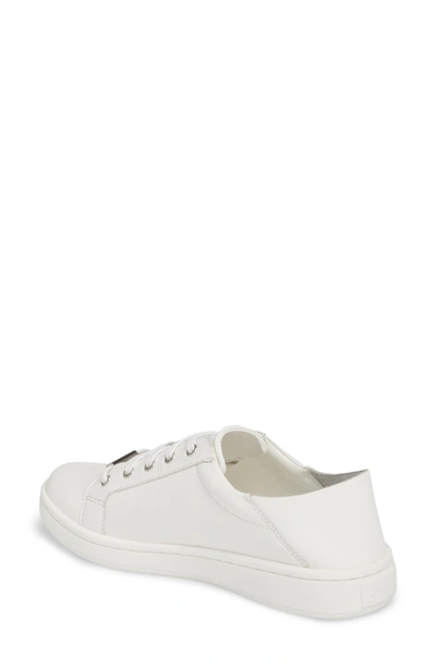 Shop Calvin Klein Danica Convertible Sneaker In White/ White Leather